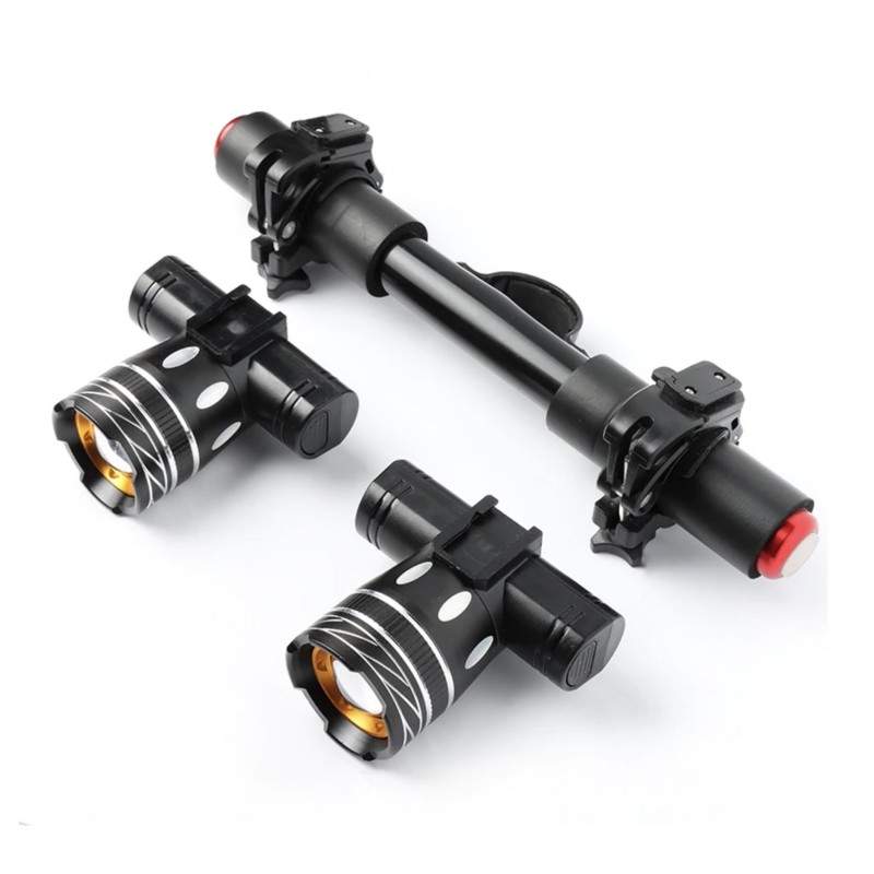 Barra de luz LED dupla para scooter elétrico Xiaomi com bateria de 1200mAh  - 1 Barra de luz LED dupla para scooter elétrico Xia