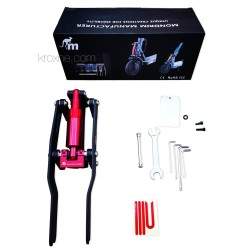 Monorim V4 para Xiaomi Pro 4 - Suspensão dianteira Monorim - 7 Suspensão Monorim V4 para Xiaomi e similares com suporte Monorim 