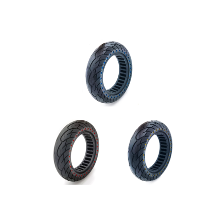 Neumático solido para llantas de 44mm modelo Matrox 10 x 2,5 púlgadas ( rueda maciza muy ligera  )  - 4 Actualiza a neumáticos m