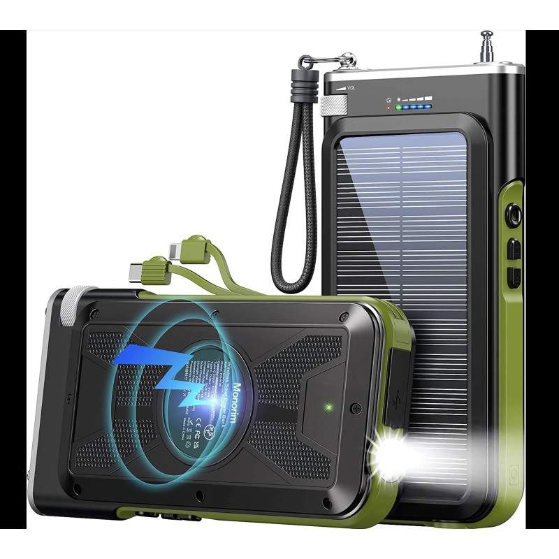 Batteria infinita con caricabatterie wireless Monorim PN W26 RADIO FM Monorim - 2 
Ottieni subito il tuo power bank da 36800 mAh