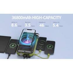 Batterie infini avec chargeur sans fil Monorim PN W26 RADIO FM Monorim - 4 
Obtenez votre banque d'alimentation 36800mah qui se 