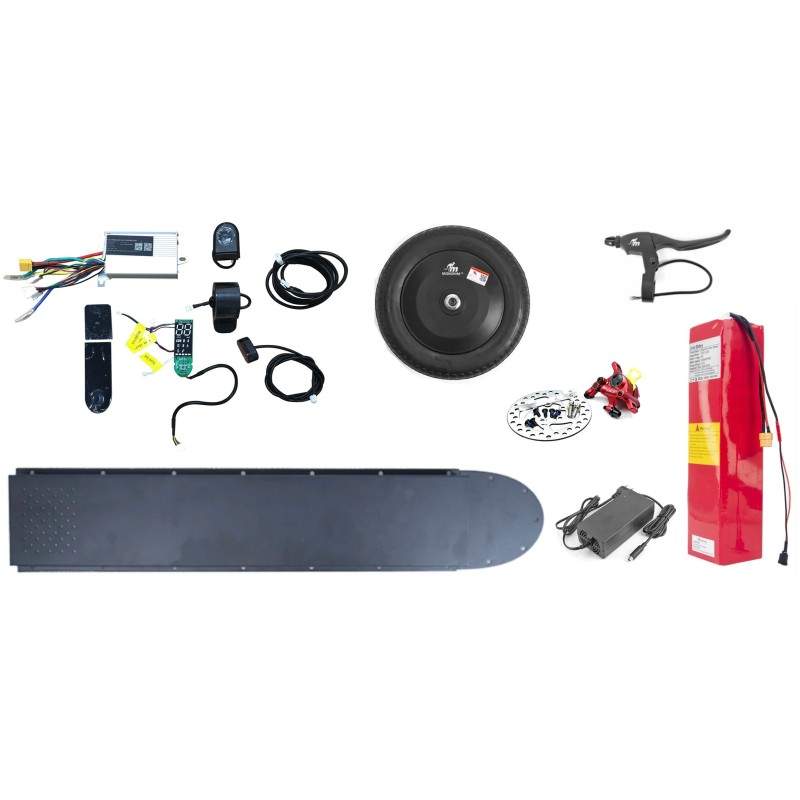 Monorim Pack U5 Non Pro (sisaldab 500 W mootorit)  - 1 
Tippkiirus suure pöördemomendiga: 50–55 km/h
Sisaldab:
- 500W nimivõimsu