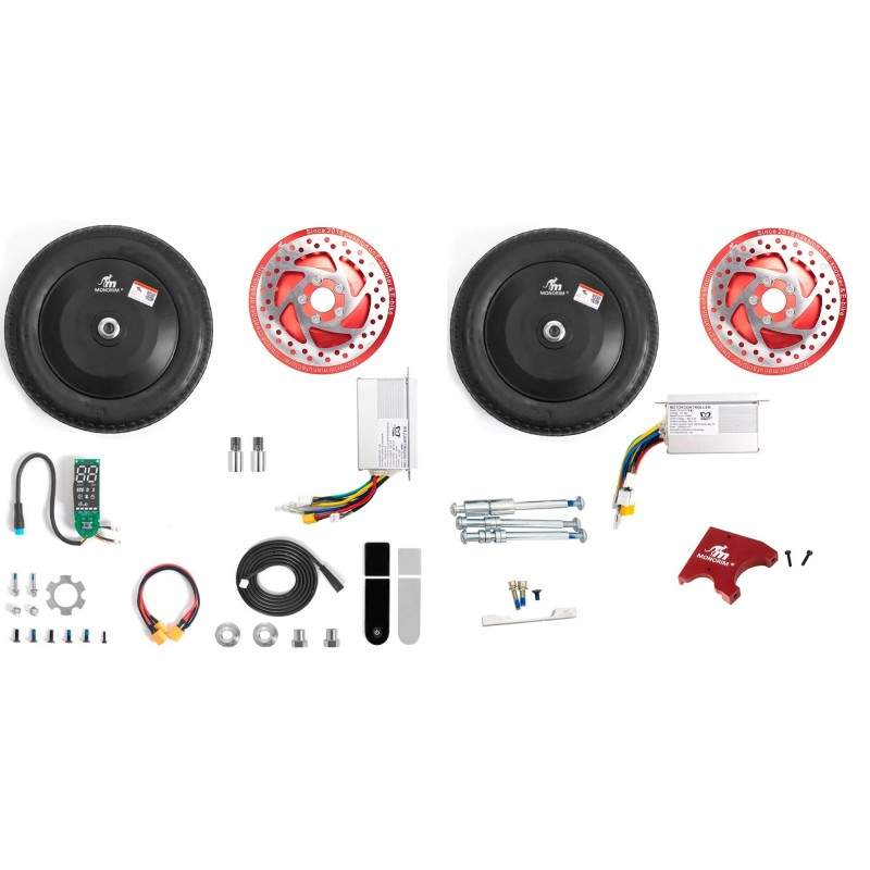 Monorim Dual52 Pro Ultra (sisältää kaksi 500 W moottoria) Monorim - 4 
Sisältää 14400mah:n akun ja 60ah BMS:n
48v 3A akkulaturi
