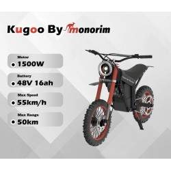 Električni motocikl Monorim Argon sa motorom od 1500w i baterijom od 16Ah Monorim - 1 Električni motocikl Monorim Argon sa motor