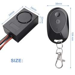 Universeel antidiefstalalarm voor Xiaomi, Ninebot, Segway, Dulatron, Kaabo, Vsett of soortgelijke elektrische scooters  - 5 Univ