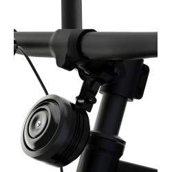 Buzina elétrica universal para scooter elétrica ou bicicleta. Bateria de 1300mAh. Inclui controle remoto  - 2 Buzina elétrica un