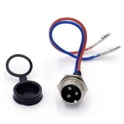 Oplaadpoort naar GX16-connector voor scooter, fiets of elektrisch voertuig  - 1 Oplaadpoort naar GX16-connector voor scooter, fi