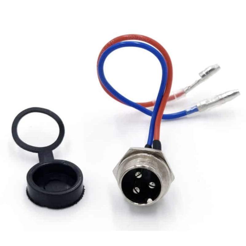 Paspirtuko, dviračio ar elektromobilio įkrovimo prievadas prie GX16 jungties  - 1 Paspirtuko, dviračio ar elektromobilio įkrovim