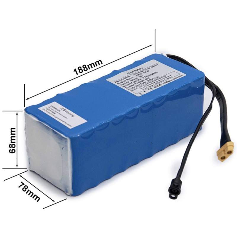 Zewnętrzny dodatkowy akumulator 36v 12800mah do hulajnogi elektrycznej lub roweru elektrycznego  - 2 Zewnętrzny dodatkowy akumul