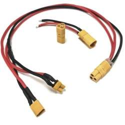 Kytketty liitäntäkaapeli ulkoiselle akulle, joka on yhteensopiva skootterin, sähköpyörän tai vastaavan kanssa  - 1 Kytketty liit