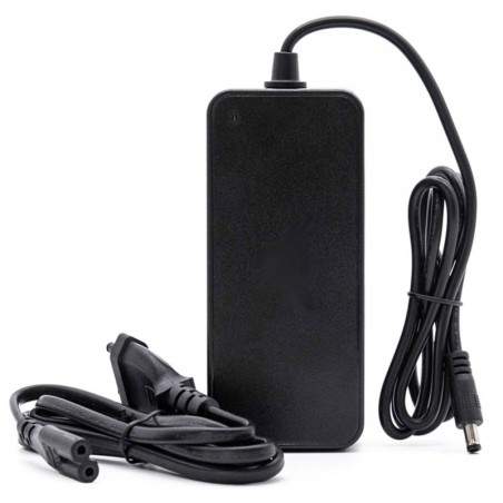 Paspirtuko ar elektrinio dviračio įkroviklis 42V 2A - 36v - DC 5,5mm jungtis  - 1 Paspirtuko ar elektrinio dviračio įkroviklis 4