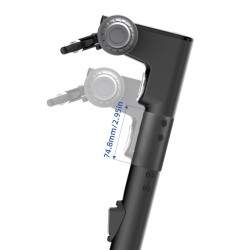 Pikendaja juhtraua kõrguse suurendamiseks Ninebot Max G30, G2, G65 või sarnastel mudelitel. Segway - Ninebot - 1 Pikendaja juhtr