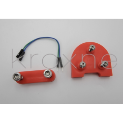 Xiaomi M365, 1S, Pro2 i M365 Pro stoyak / adapter dlya 10-dyuymovykh shyn KROXNE - 2 Xiaomi M365, 1S, Pro2 i M365 Pro stoyak / a