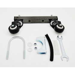 Fém tartó csúszó kerekekkel Xiaomi elektromos robogókhoz, Segway F/D sorozathoz, Ninebot Max sorozathoz vagy hasonlókhoz  - 4 Fé