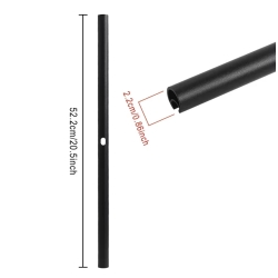 Ektetaméno timóni 52 cm gia ilektriká skoúter Xiaomi, Ninebot í parómoia.  - 1 Ektetaméno timóni 52 cm gia ilektriká skoúter Xia