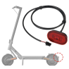 Achterlicht voor het spatbord van de Xiaomi Scooter 4 Ultra of vergelijkbaar  - 1 Achterlicht voor het spatbord van de Xiaomi Sc