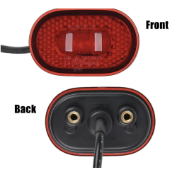 Rear light for the Xiaomi Scooter 4 Ultra or similar fender  - 5 Rear light for the Xiaomi Scooter 4 Ultra or similar fender
Rea