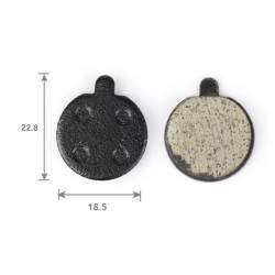 Halʹmivni kolodky dlya Segway F20, F25, F30, F40, D18, D28, D38 abo analohichni Segway - Ninebot - 9 Halʹmivni kolodky dlya Segw