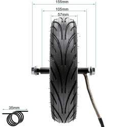 Motor original da série Ninebot Segway Max G2, todos os modelos - potência nominal de 450 W - máximo de 900 W  - 4 Motor origina