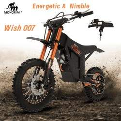 Monorim e-Moto Electric Wish007, 55 km/h, 1500 W motor, 21Ah batteri, justerbar hydraulisk fjädring Monorim - 1 Monorim e-Moto E
