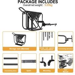 Monorim GL8 - přívěs za nosič zavazadel, košík na kola nebo elektrokola. Monorim - 10 Monorim GL8 - přívěs za nosič zavazadel, k