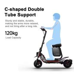 Siege pour trottinette Segway-ninebot ZT3 / Segway ZT3 Pro + valise de transport Segway - Ninebot - 2 
Compatible avec Segway-ni