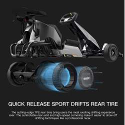Anvelope drift pentru Ninebot Gokart Pro, GoKart Kit și Gokart Lamborghini - Ninebot S Max Segway - Ninebot - 5 
Compatibile cu 
