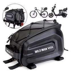 Waterdichte tas voor motor of fiets Wild Man - 6  