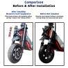 Predni odpruzeni Monorim-ZT3 pro elektrickou kolobezku Segway ZT3 Pro - upgrade kit Monorim - 7 
Kompatibilita: predni odpruzeni