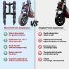 Framfjadring Monorim-ZT3 for elscooter Segway ZT3 Pro - uppgraderingskit Monorim - 8 
Kompatibilitet: framfjadring Monorim-ZT3 f
