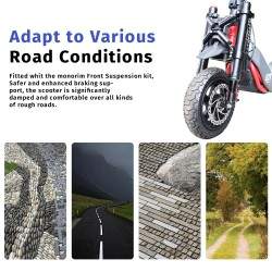 Suspensão dianteira para Monorim-ZT3 para scooter elétrica Segway ZT3 Pro Monorim - 9  