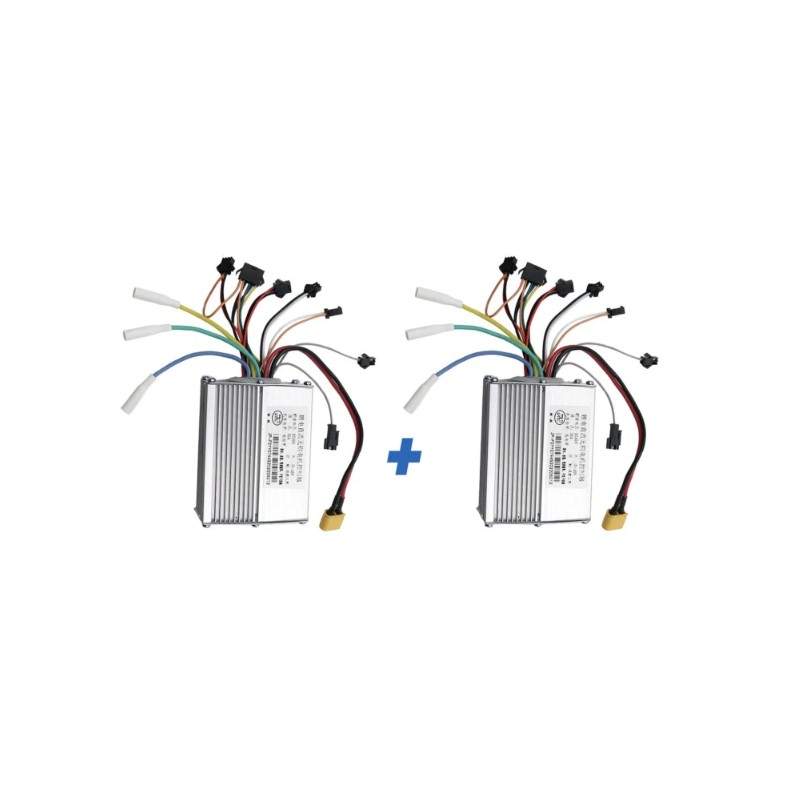 Kit med två kontroller (fram och bak) för installation av två motorer (48v / 52v 35A JP) KROXNE - 3  