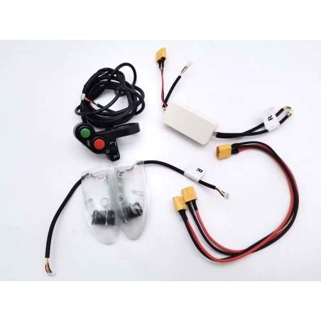 Monorim LR01 - kit fóton éndeixis katéfthynsis gia Ninebot Max, Xiaomi Scooter í parómoia Monorim - 3 Monorim LR01 - Kit flas gi