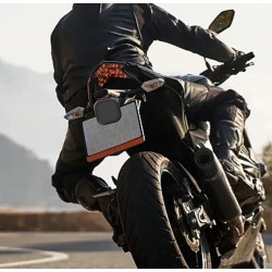 Sistem impermeabil de detectare a punctului mort (unghi de 130º) pentru scuter, bicicletă sau motocicletă KROXNE - 3  