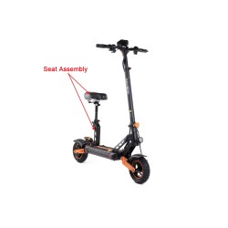 Scaun rabatabil pentru Kugoo G2 Max, Kukirin G2 Max, adaptabil pentru alte modele, modifica gaurile de baza Kukirin - 5  