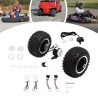 DIY konverteringssæt (2 motorer, controller og gashåndtag) - Luftdæk - Go Kart, kørestol KROXNE - 8  