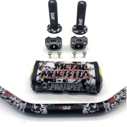 Závodní řídítka, profesionální gripy na kola, ATV, Quad 1-1/8" Kayo BSE CRF KLX KROXNE - 2  